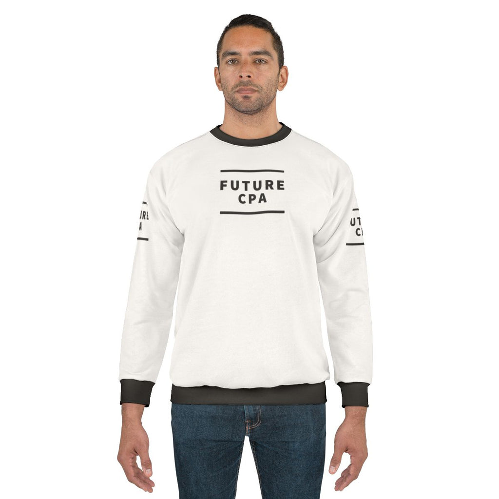 Stylish Future CPA Sweatshirt with Feminist Design