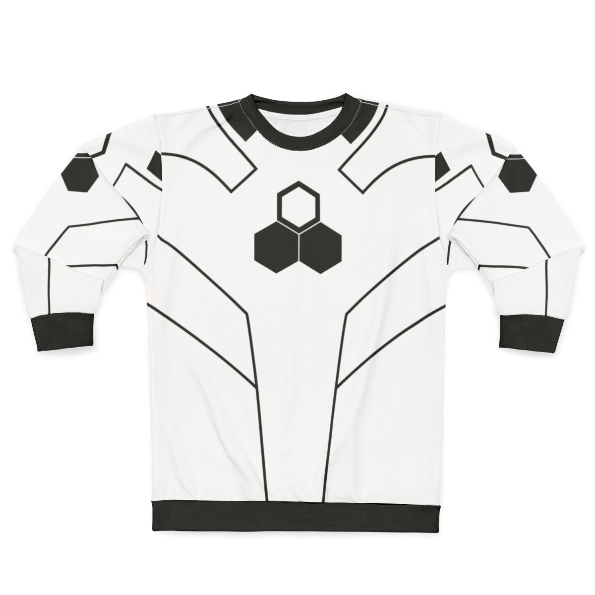 Future Foundation Fantastic Superhero Sweatshirt with Hexagon Emblem