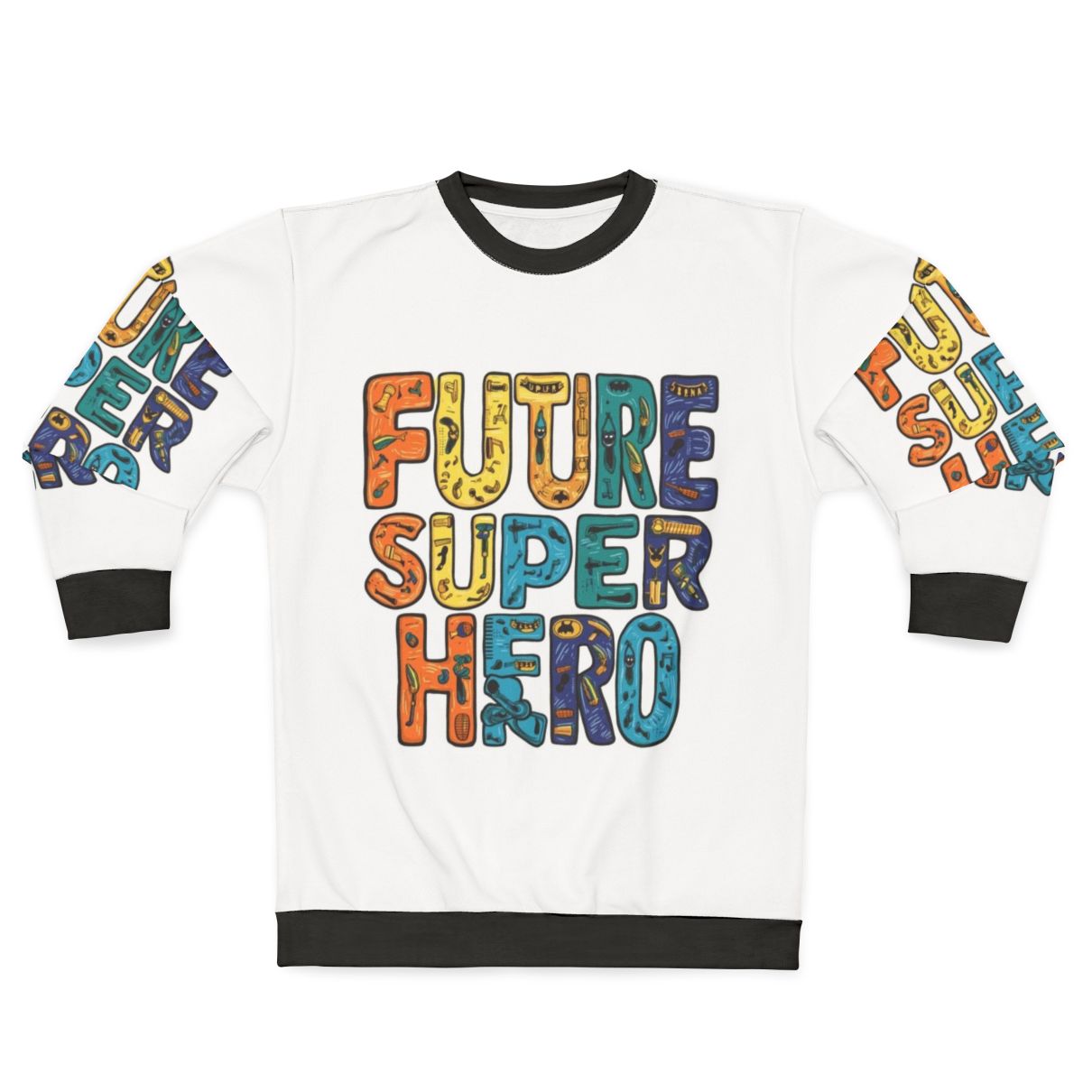 Super Hero Kids Sweatshirt - Superhero Clothing for Children