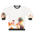 Fuuka anime inspired sweatshirt featuring autumn leaves and music graphics