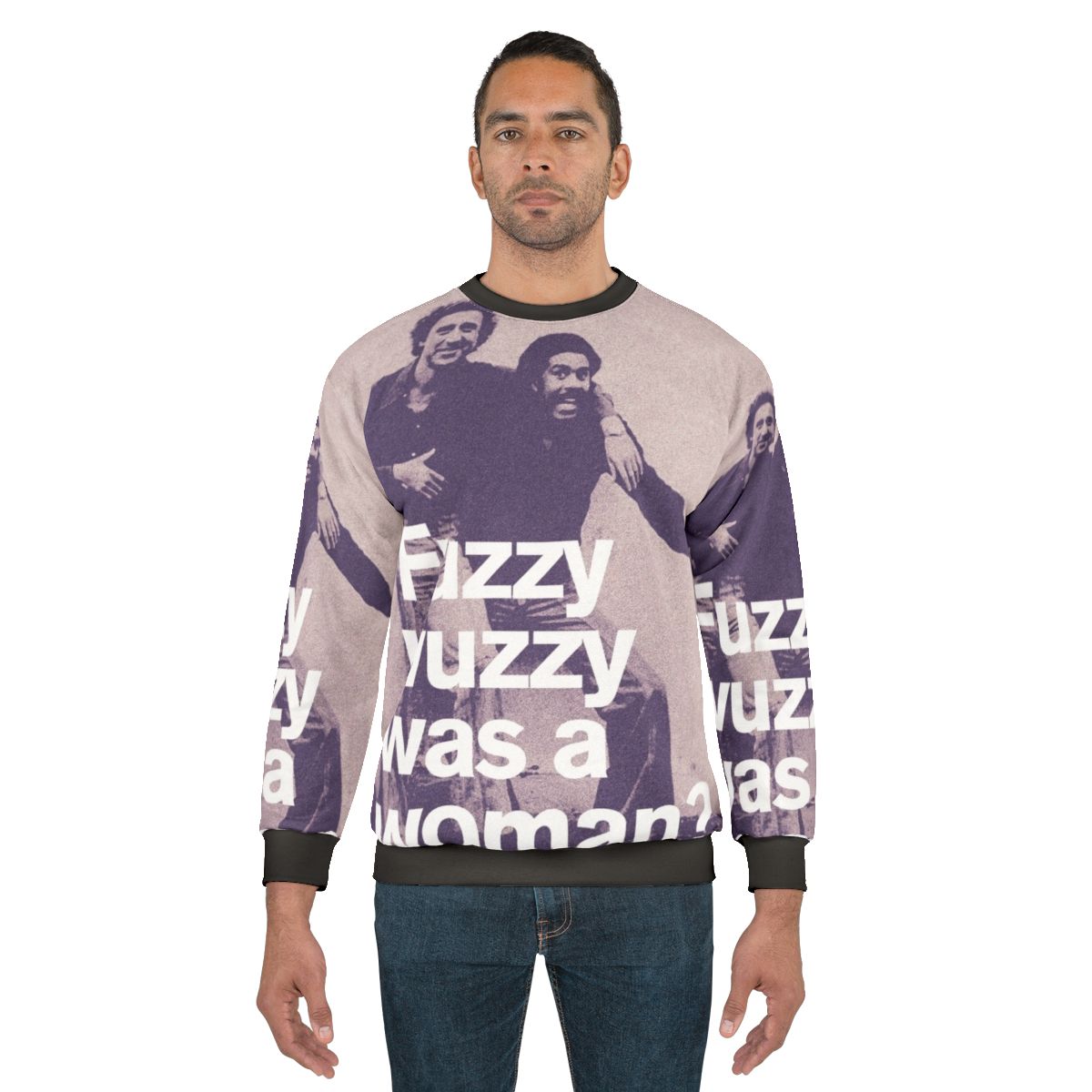 Retro 80s fuzzy wuzzy graphic sweatshirt