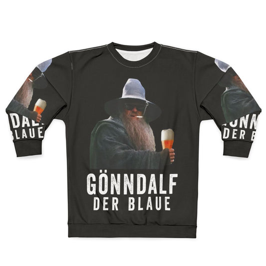 Blue Beer Drinker Drink Beer Sweatshirt