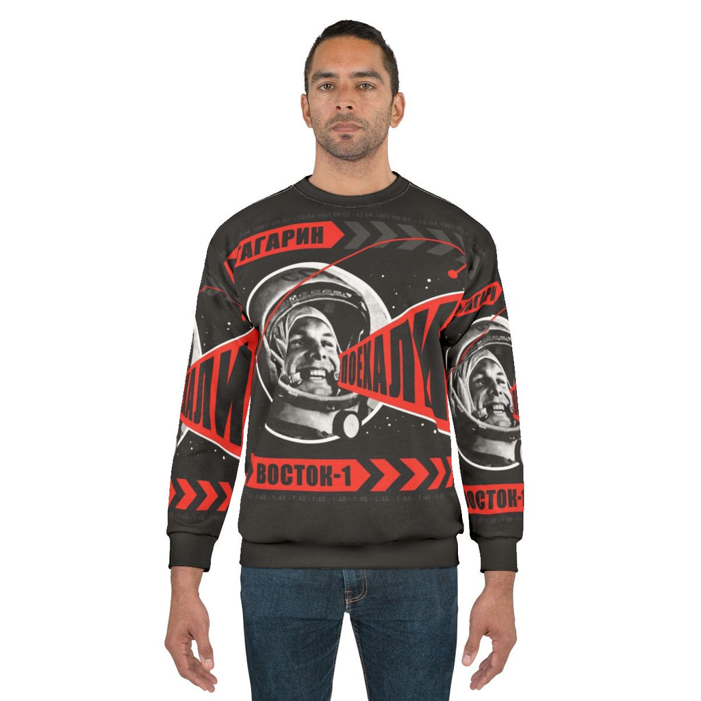 Gagarin 'Poyekhali' Space Sweatshirt