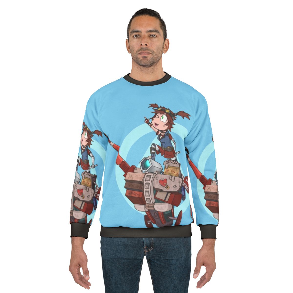 Borderlands 2 Gaige Sweatshirt featuring Deathtrap