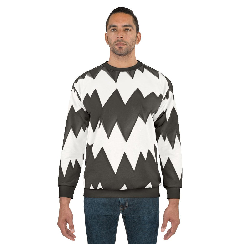 Galar Region Zigzagoon Pattern Sweatshirt