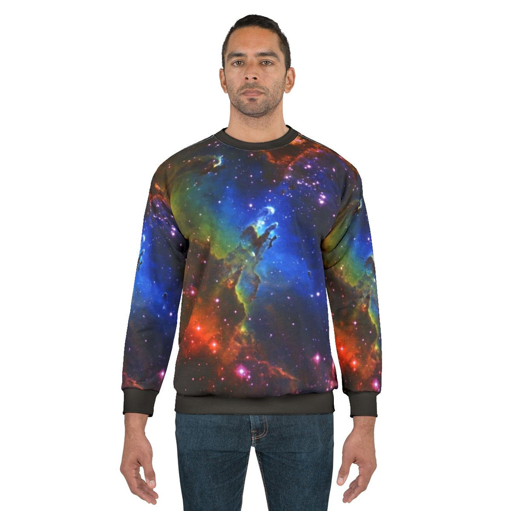 Galaxy Eagle Sweatshirt - Astronomy Apparel