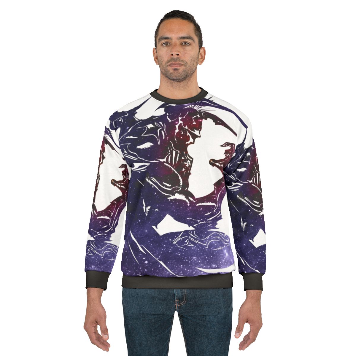 Galaxy Final Fantasy IV (FF4) White Sweatshirt