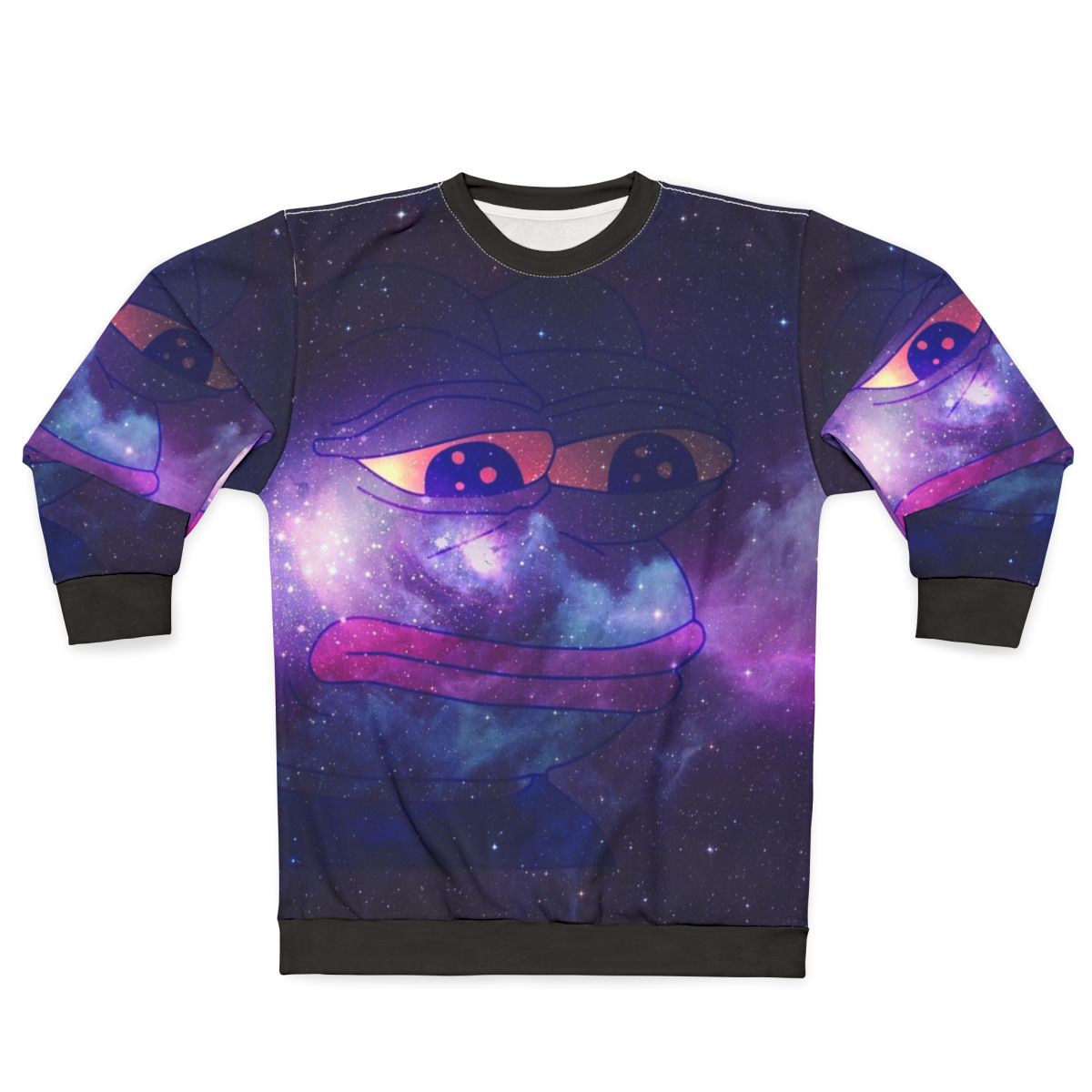 Rare galaxy pepe the frog sweatshirt