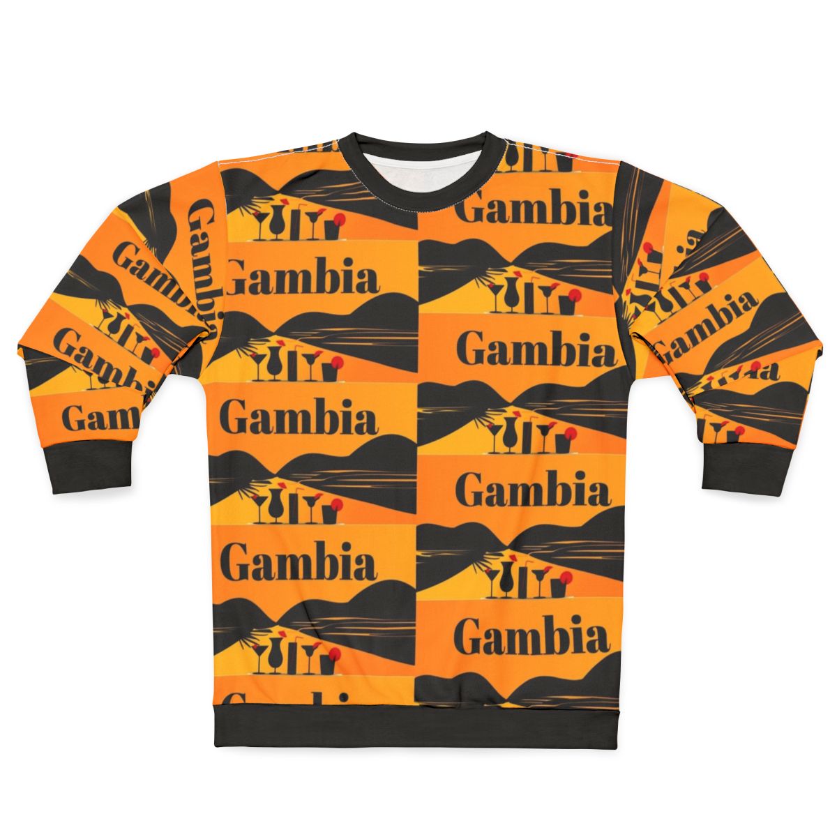 Gambia national flag sweatshirt