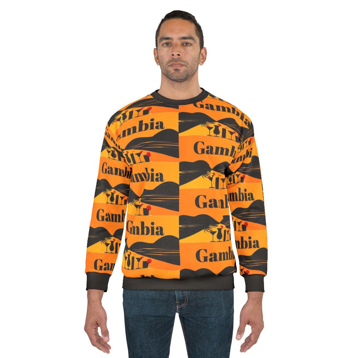 Gambia national flag sweatshirt