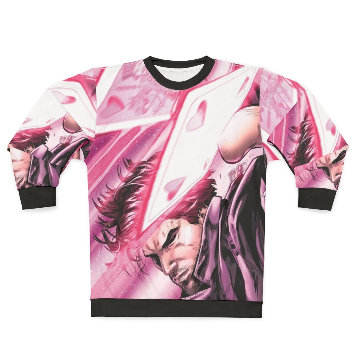 Gambit Sweatshirt featuring the X-Men character and Marvel superhero