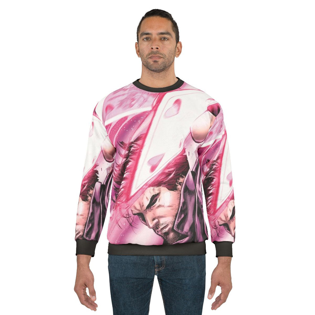Gambit Sweatshirt featuring the X-Men character and Marvel superhero