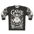 Game Master White Sweatshirt with fantasy graphics