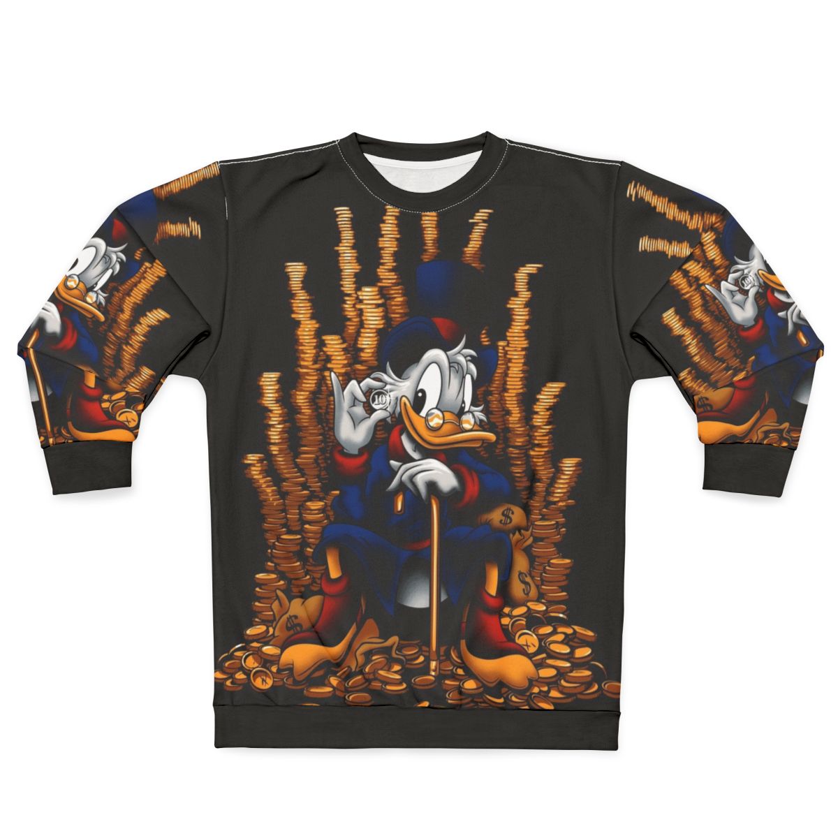 Game of Coins Parody Sweatshirt - Funny Cartoon Kids Design