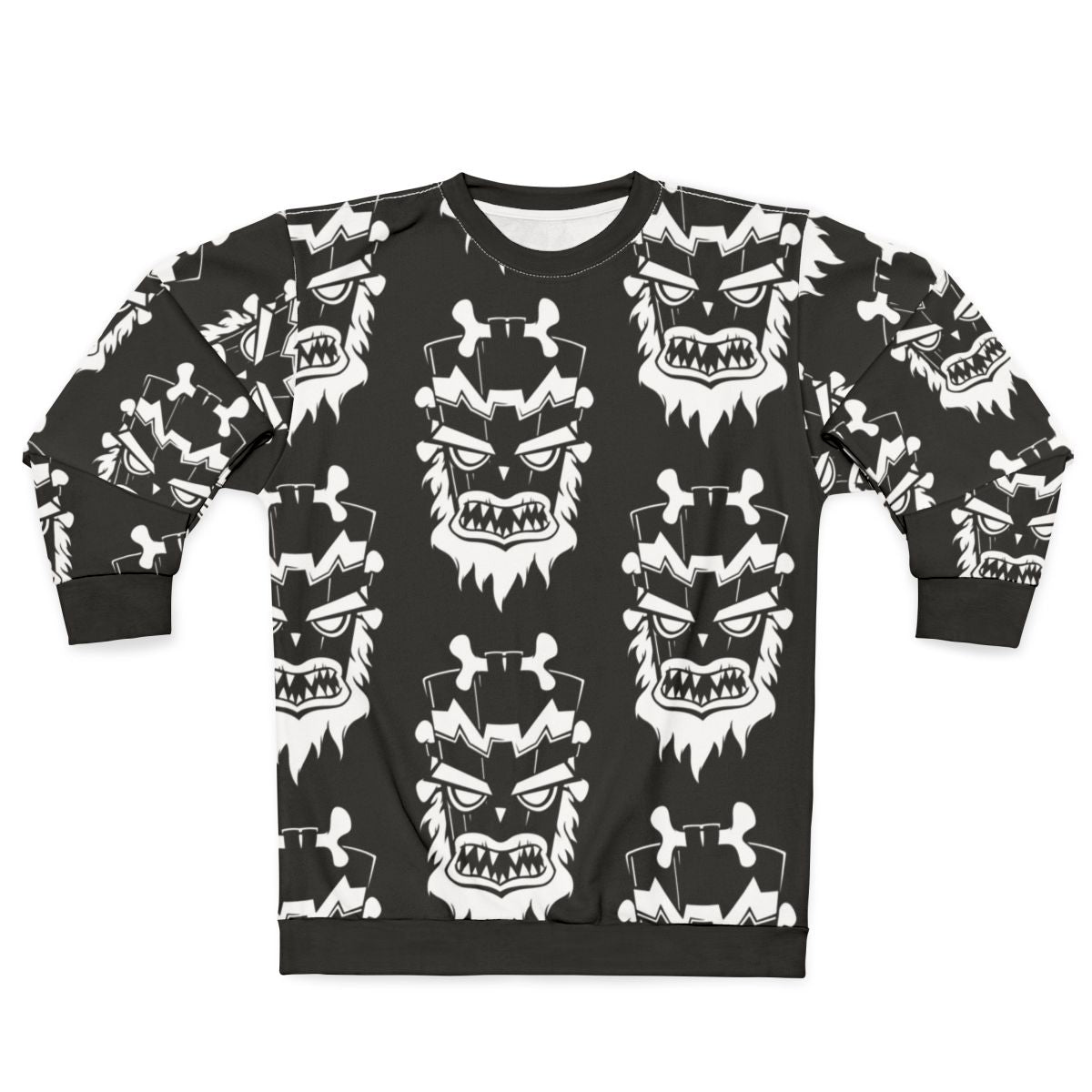 Crash Bandicoot Game Over Uka Uka Tiki Sweatshirt