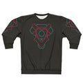Cyberpunk-style gamer sweatshirt