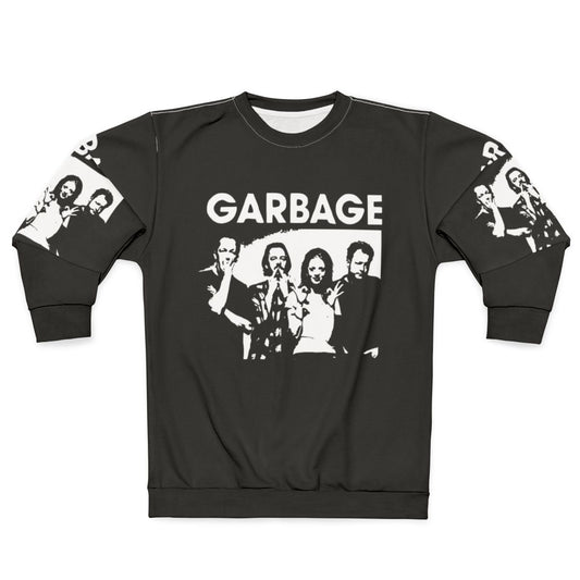 Garbage band music art sweatshirt
