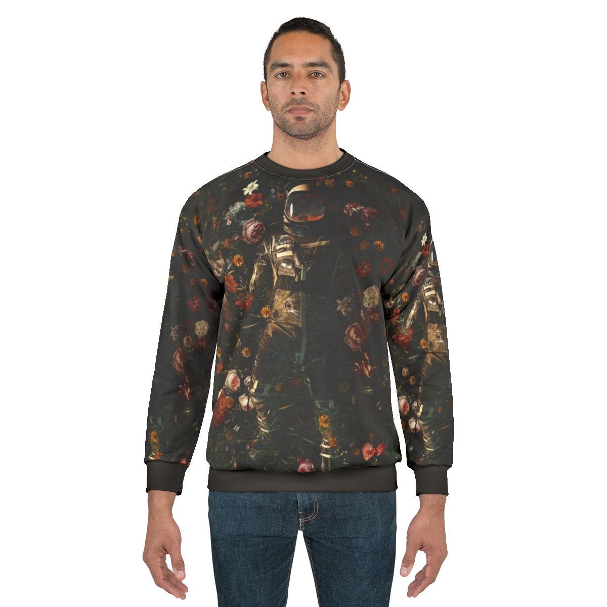 Garden Delights Cosmic Floral Sweatshirt