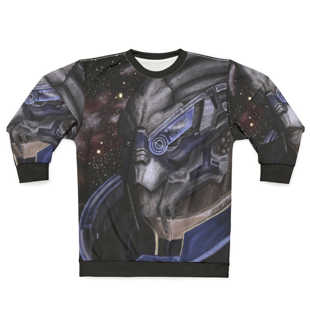 Mass Effect Garrus Vakarian and Thane Krios Sci-Fi Sweatshirt