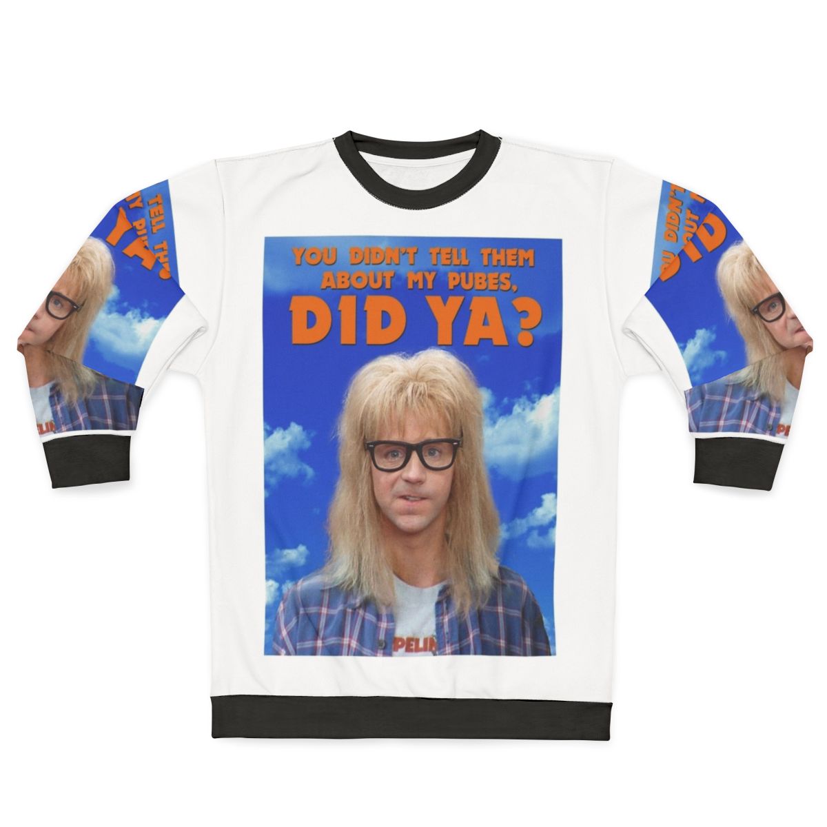 Garth Algar "Wayne's World" Pubes Sweatshirt