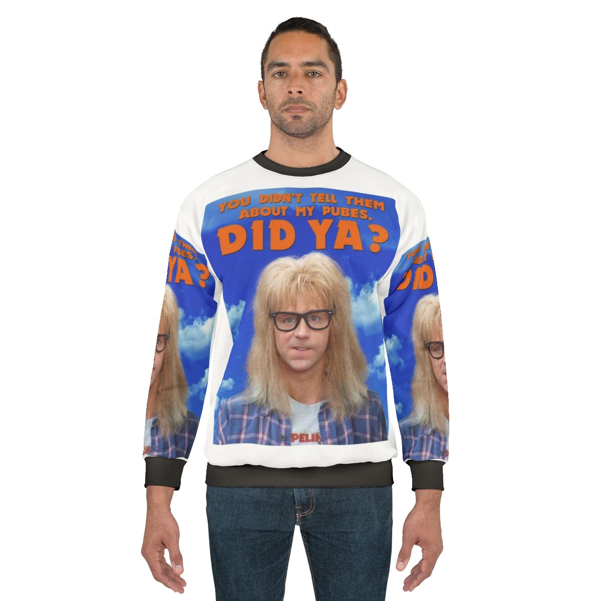 Garth Algar "Wayne's World" Pubes Sweatshirt