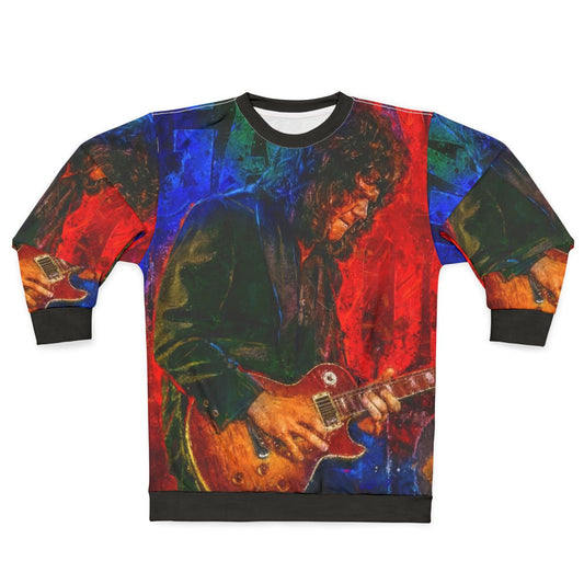 Gary Moore Tribute Portrait Art Sweatshirt