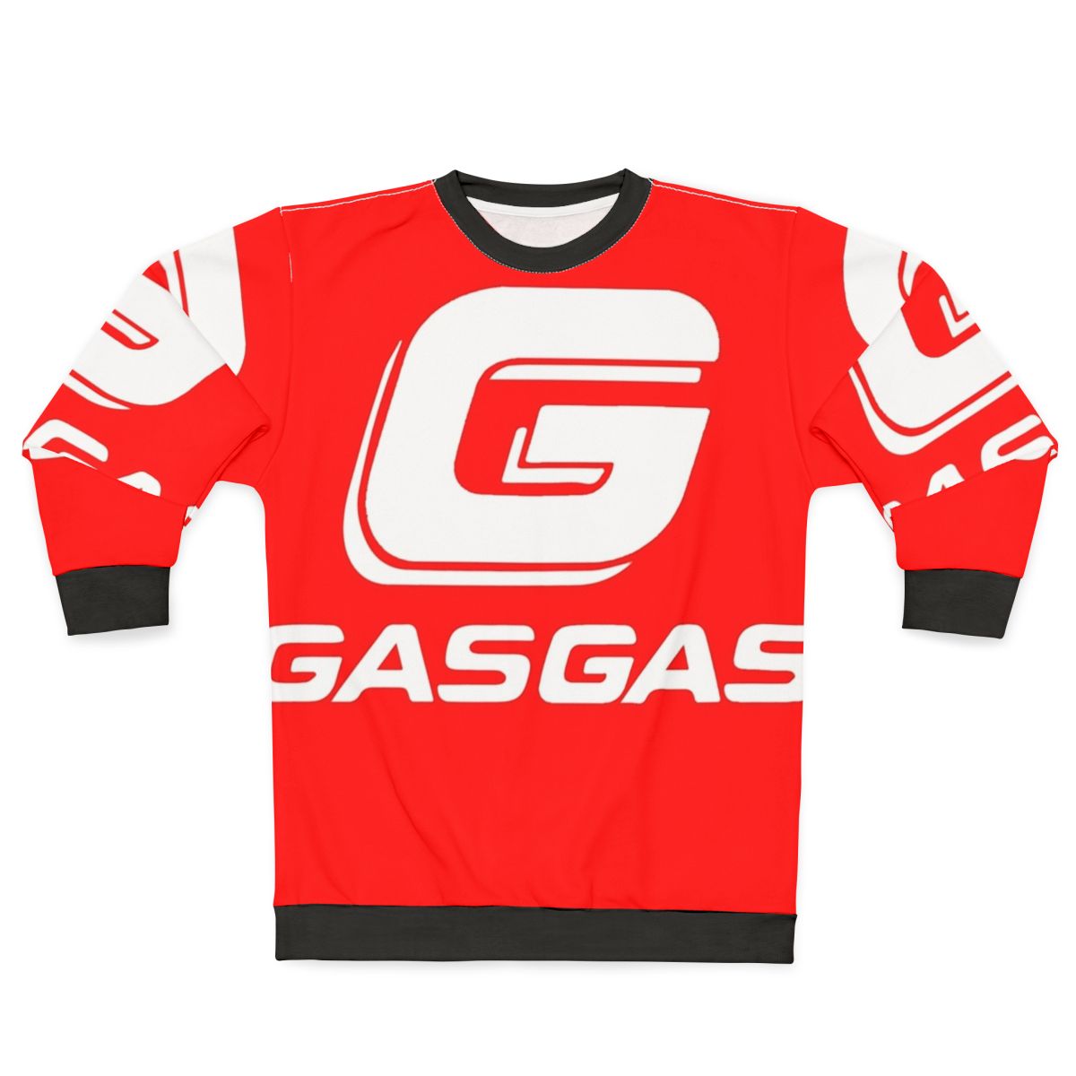 Gasgas Motorcycle Sweatshirt featuring the iconic Gasgas logo