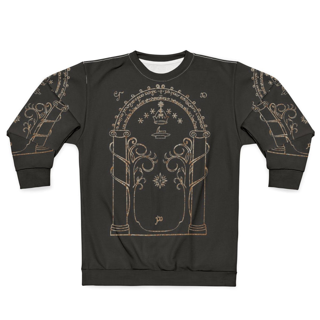Gates Of Moria Lord Of The Rings Fantasy Sweatshirt