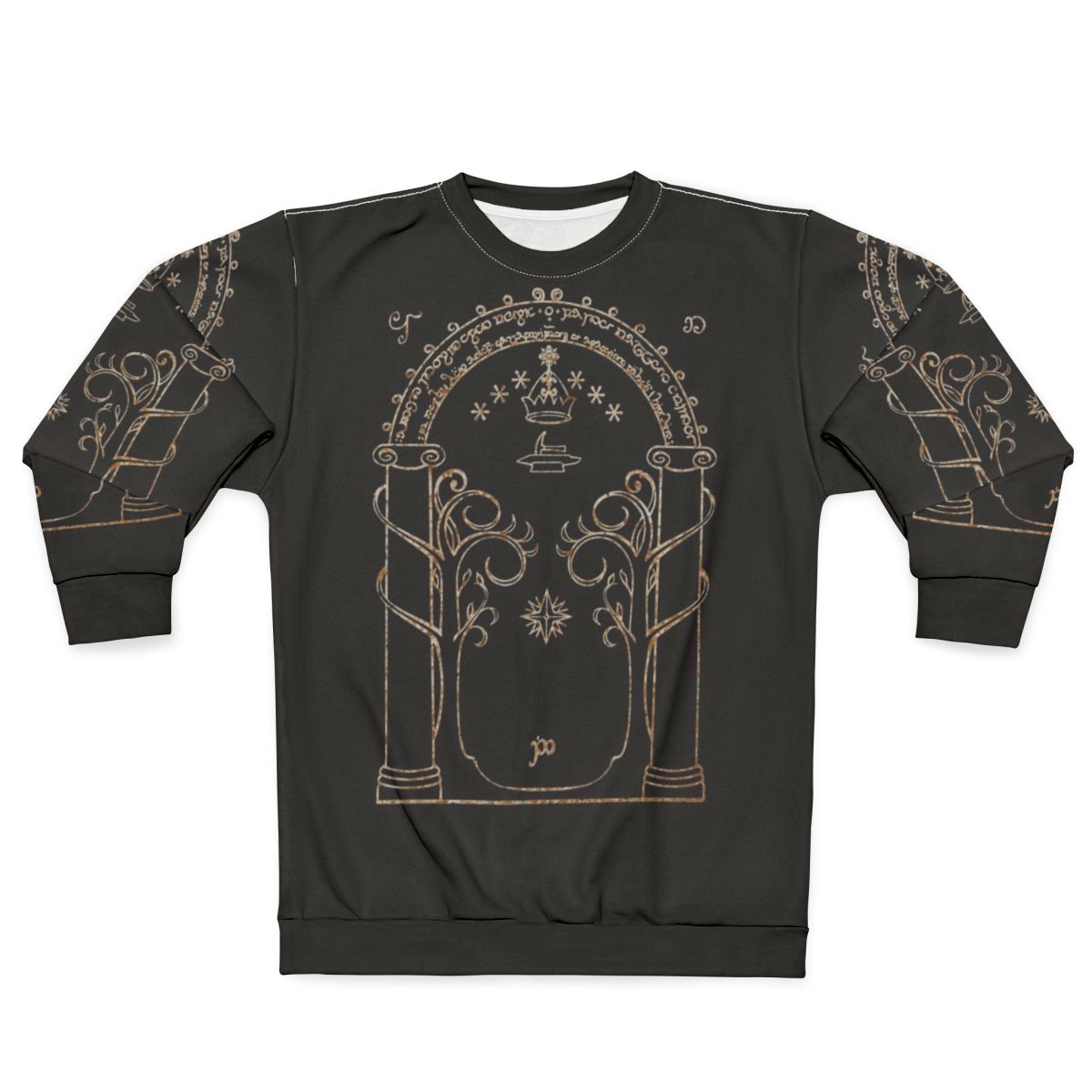 Gates Of Moria Lord Of The Rings Fantasy Sweatshirt