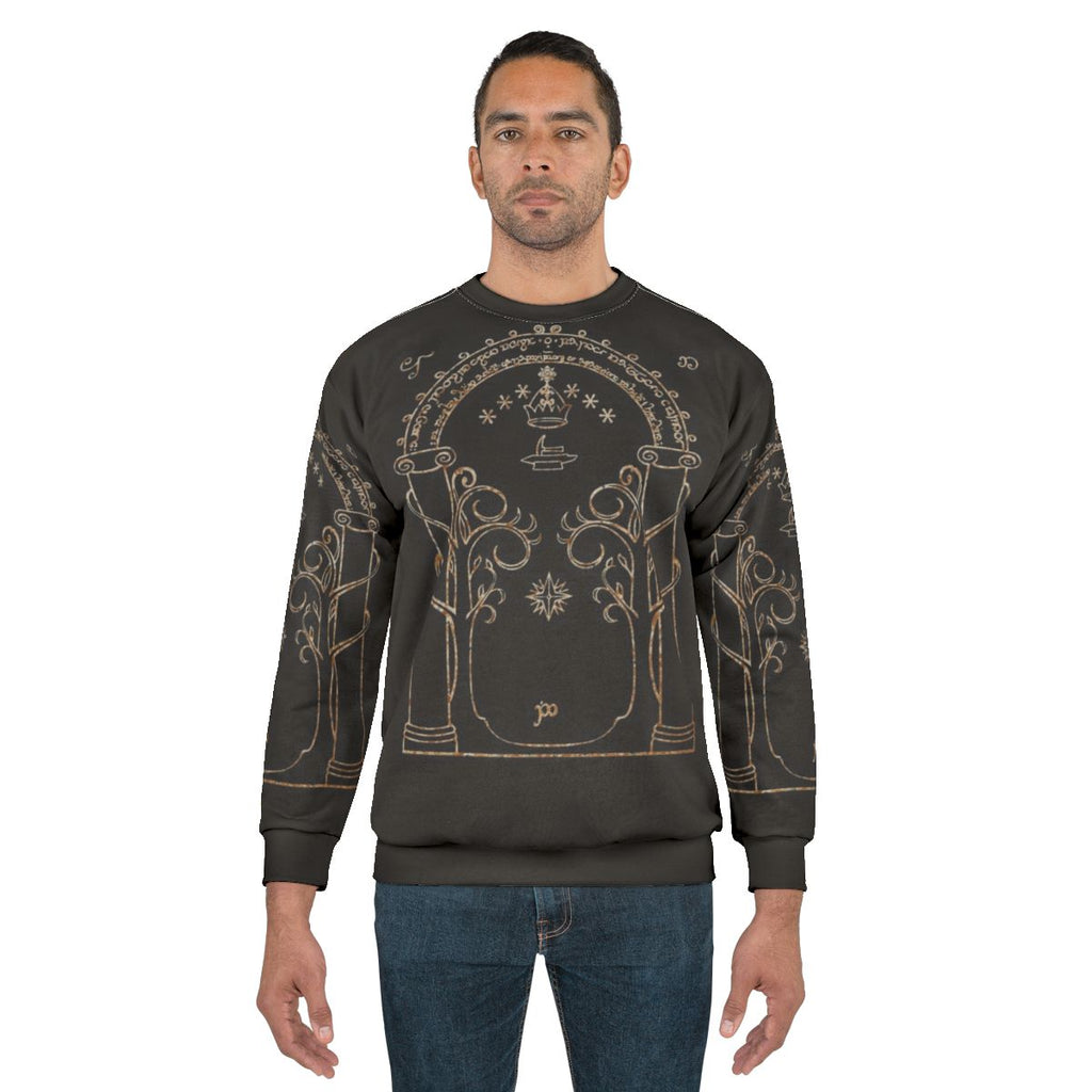 Gates Of Moria Lord Of The Rings Fantasy Sweatshirt