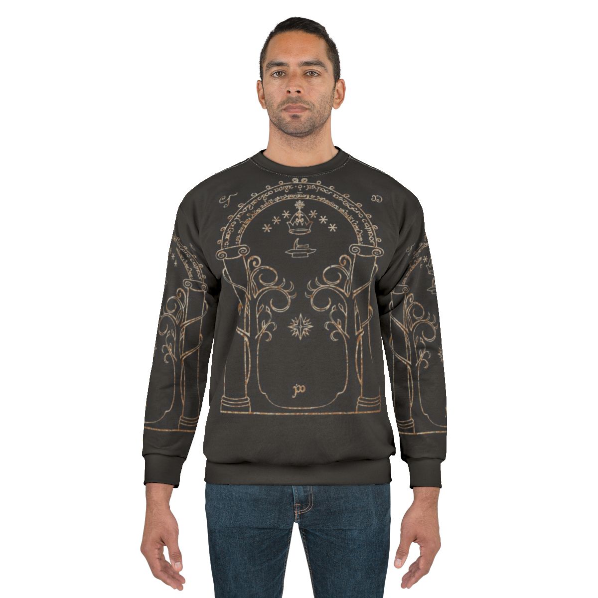 Gates Of Moria Lord Of The Rings Fantasy Sweatshirt