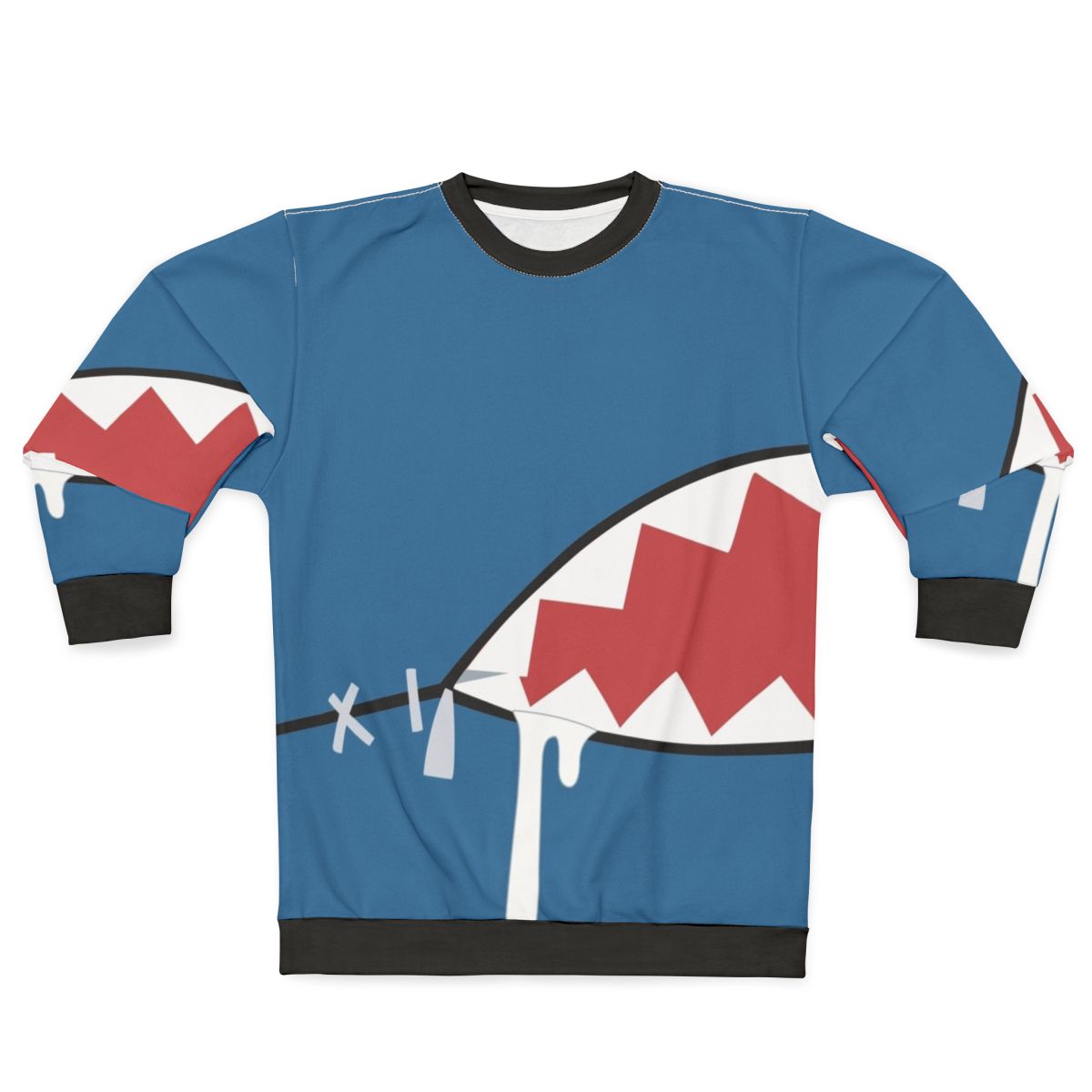 Gawr Gura Shark Mouth Anime Sweatshirt