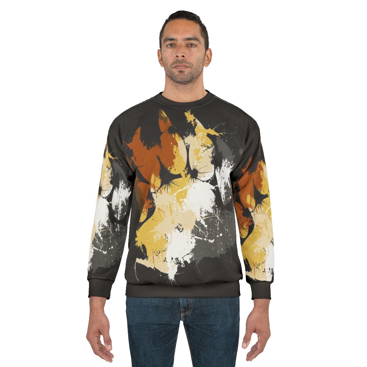 Gay bear pride chubby sweatshirt for big and husky men