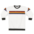 Colorful gay pride sweatshirt with rainbow bunnies
