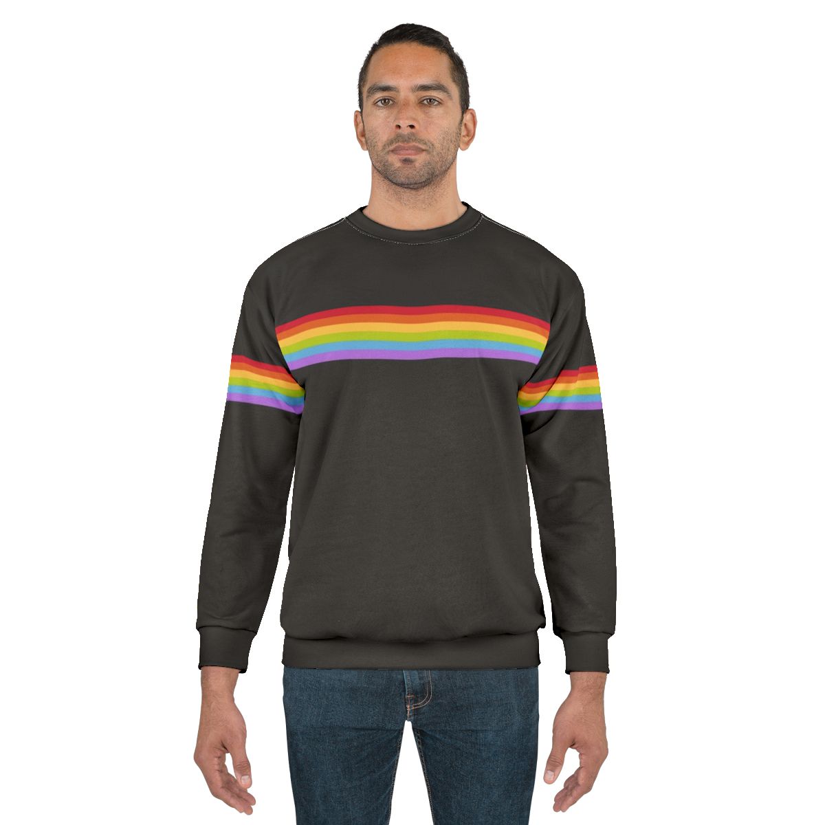 Retro Rainbow Pride Sweatshirt