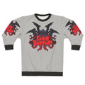 Spooky gay vampire sweatshirt with gothic design