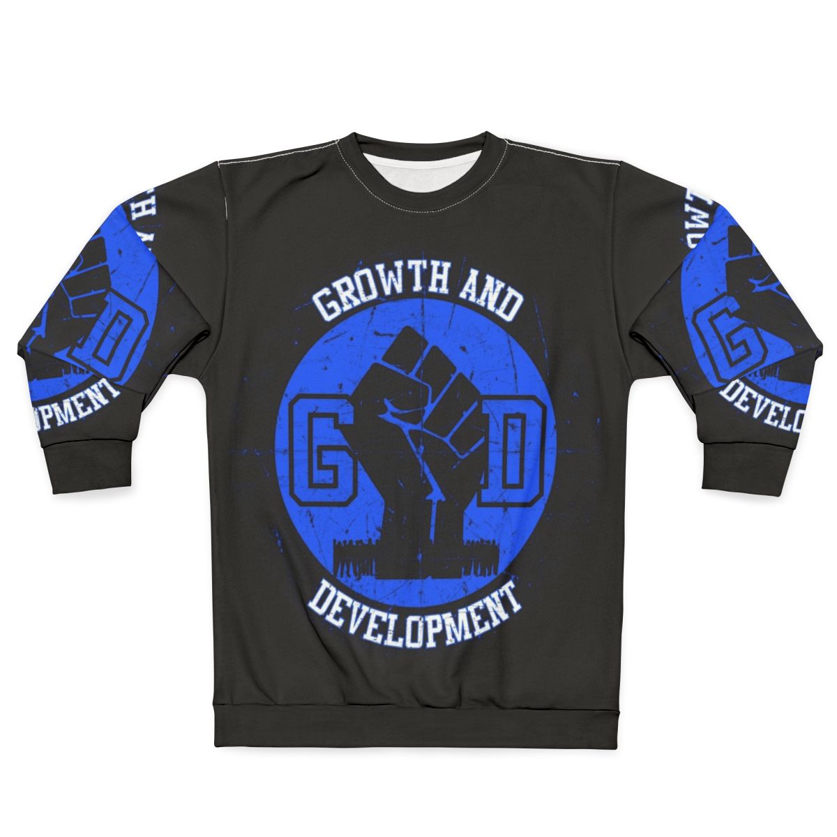 GD Sweatshirt with Black Culture and Urban Streetwear Design