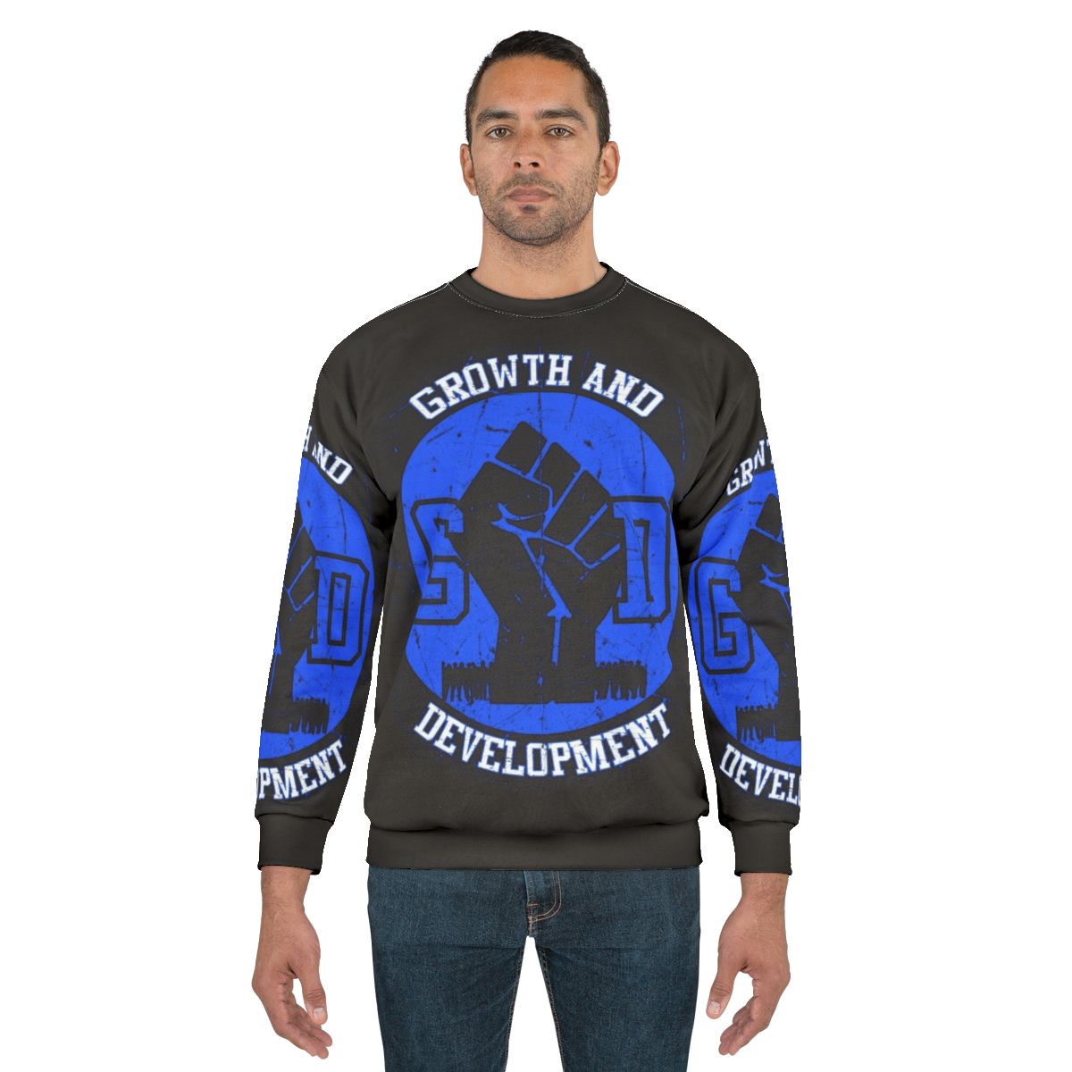 GD Sweatshirt with Black Culture and Urban Streetwear Design