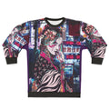 Geisha in Tokyo Sweatshirt - Stylish Japanese Graphic Apparel