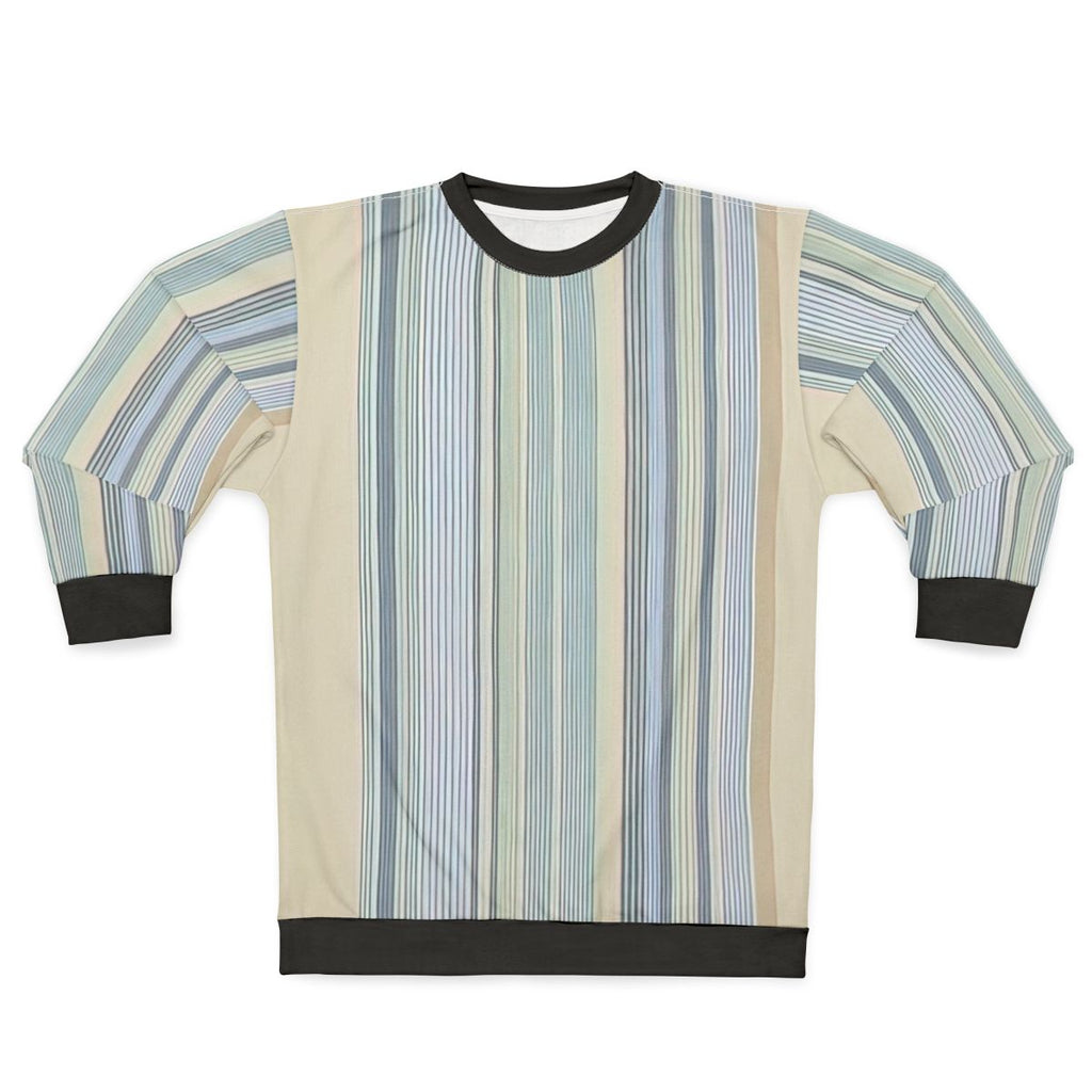 Gene Davis inspired abstract art sweatshirt