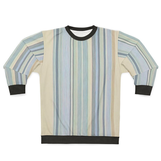 Gene Davis inspired abstract art sweatshirt
