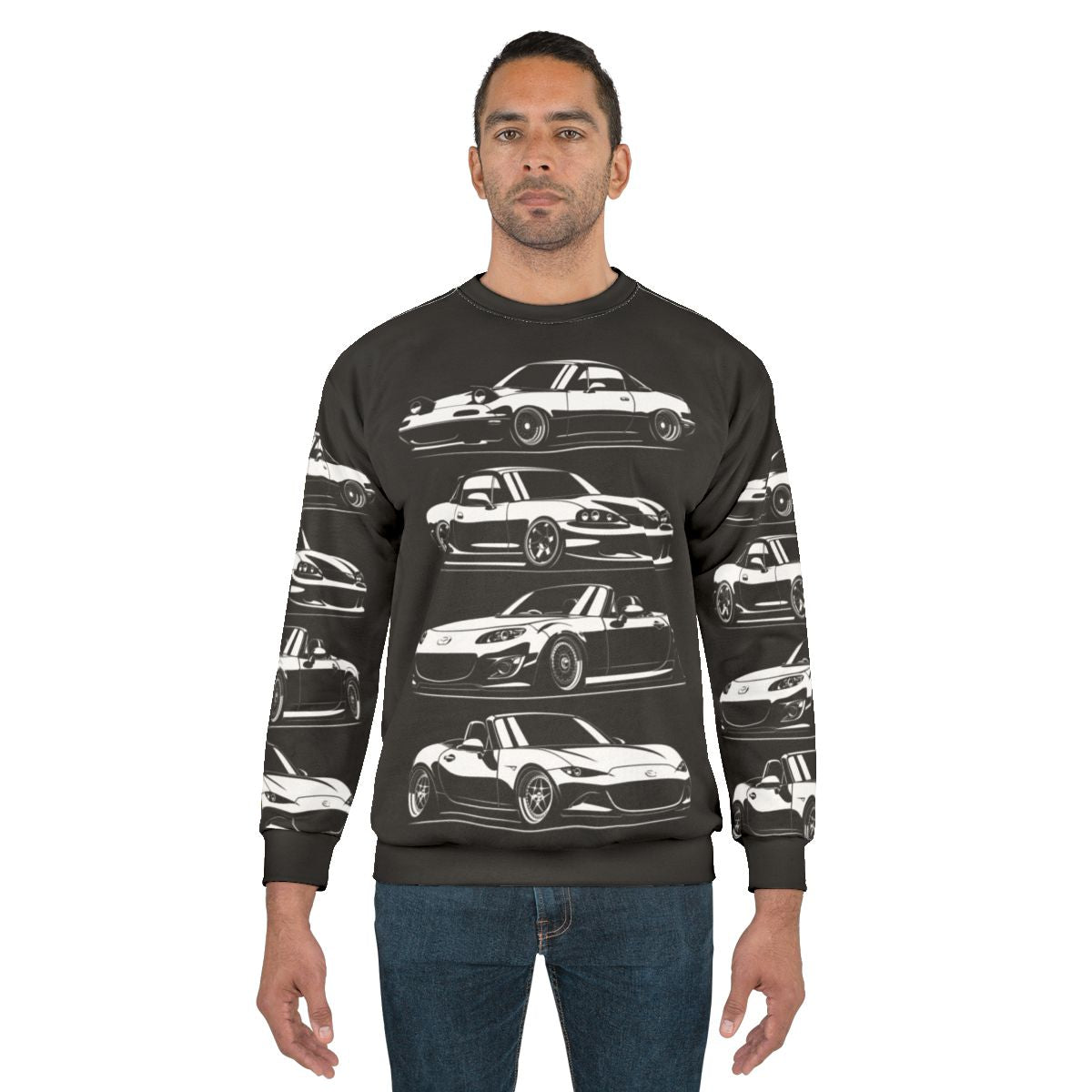 Generations MX5 Miata Automotive Sweatshirt