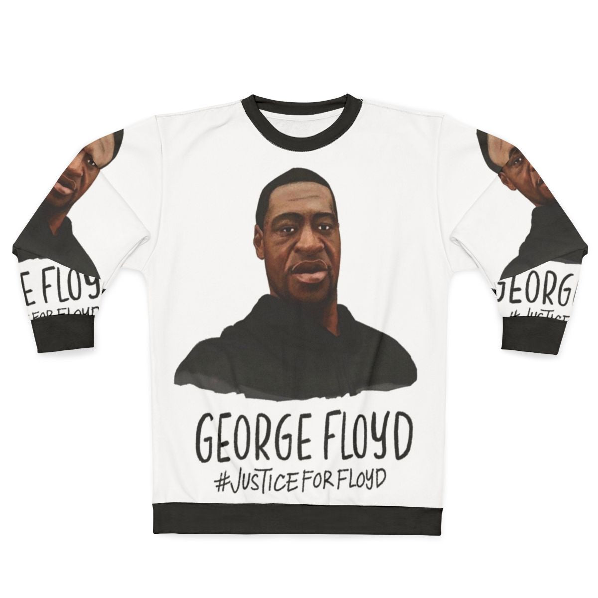 Black Lives Matter George Floyd Memorial Sweatshirt