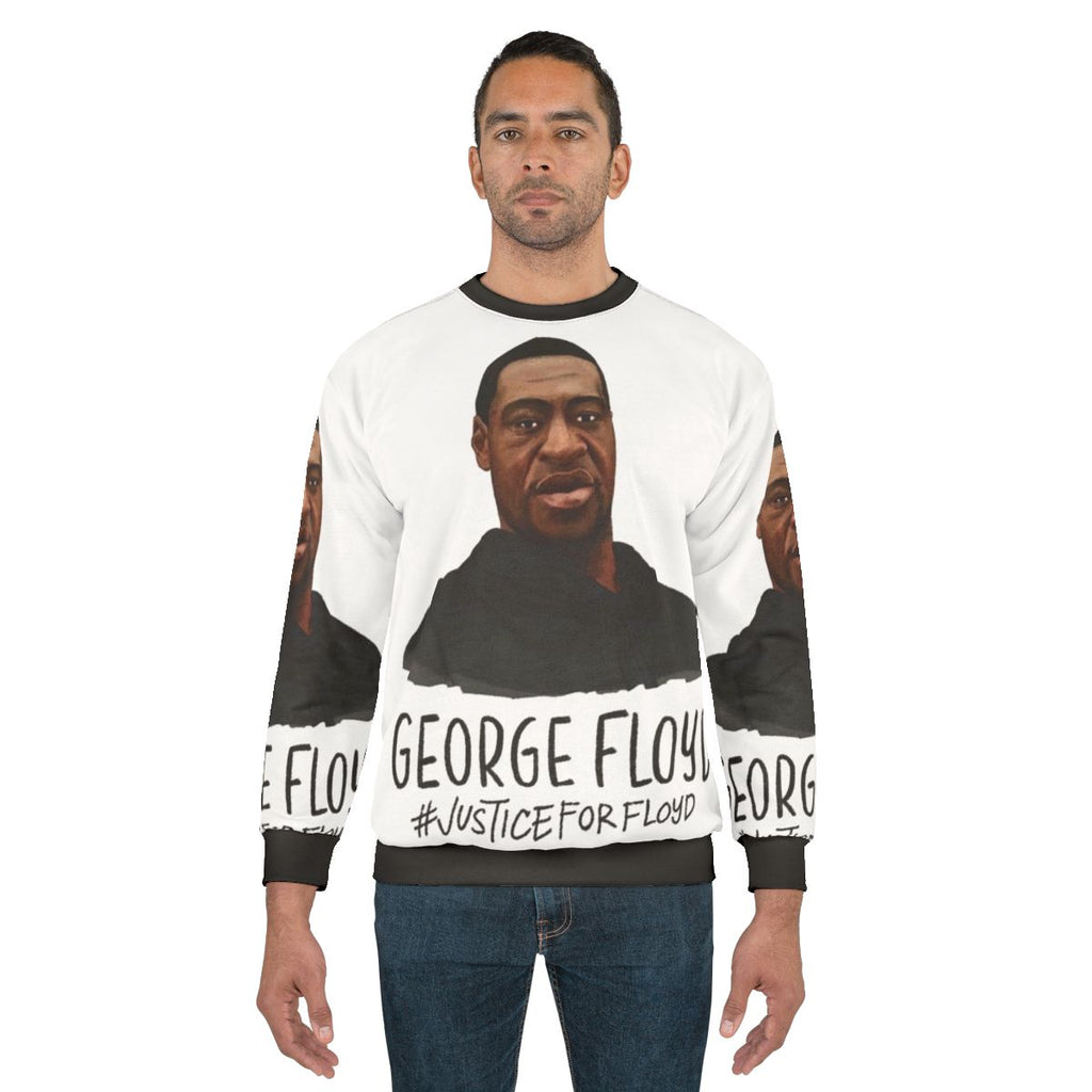 Black Lives Matter George Floyd Memorial Sweatshirt