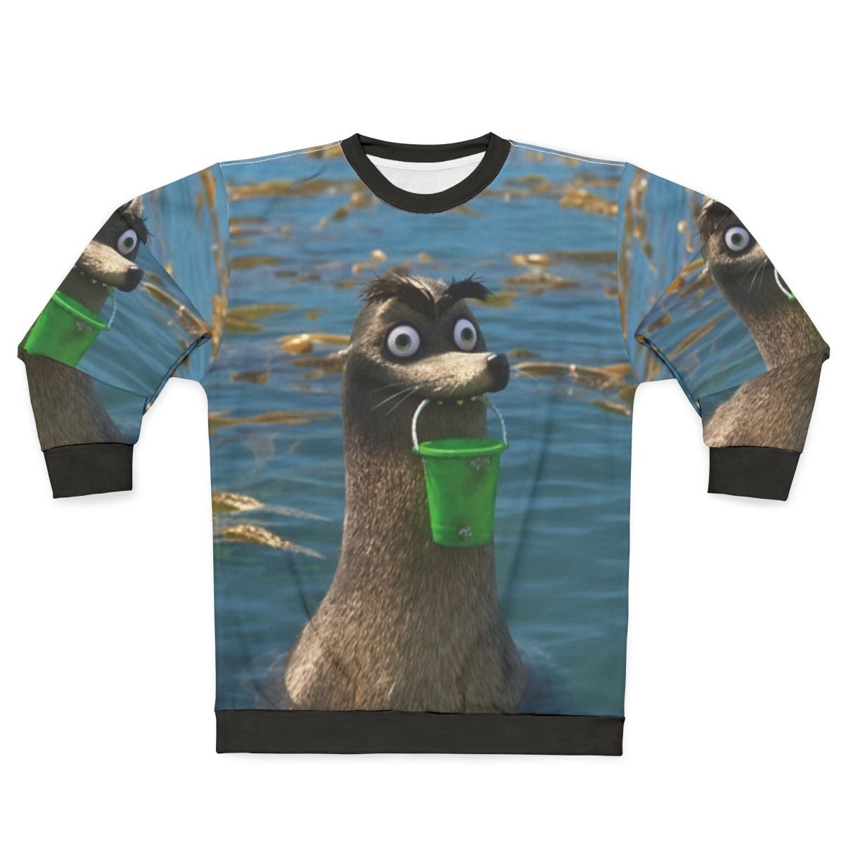 Gerald the clownfish from Finding Dory and Finding Nemo cartoon character sweatshirt