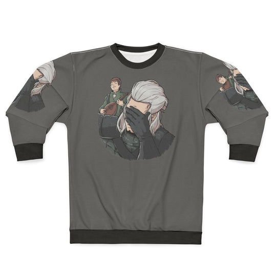 Geralt of Rivia Face Palm Sweatshirt - The Witcher Merchandise