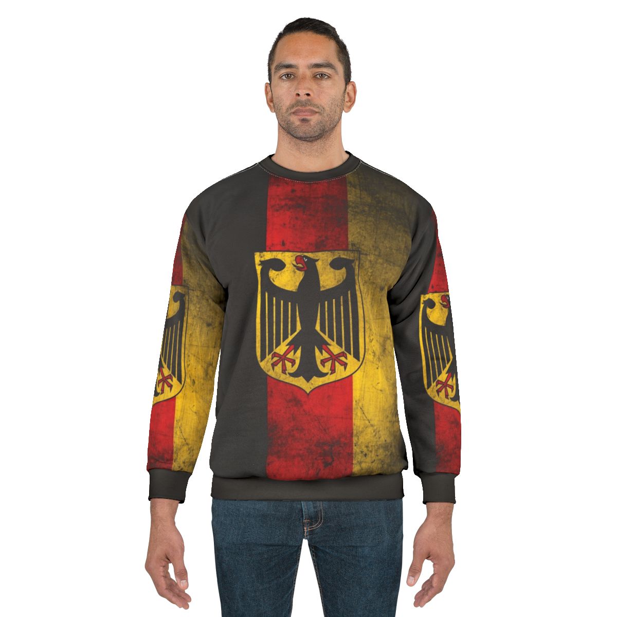 Germany Flag Eagle Coat of Arms Bundesadler Patriotic Sweatshirt