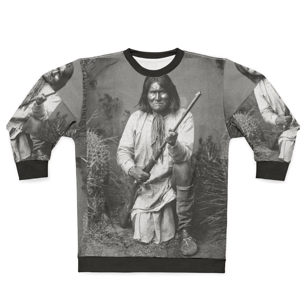 Geronimo Native American Inspired Sweatshirt