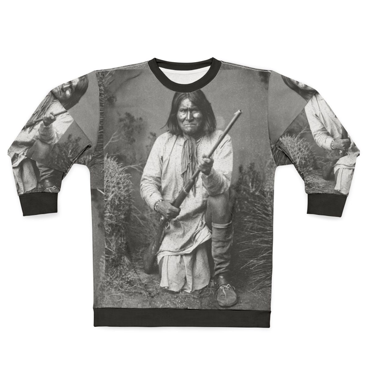 Geronimo Native American Inspired Sweatshirt