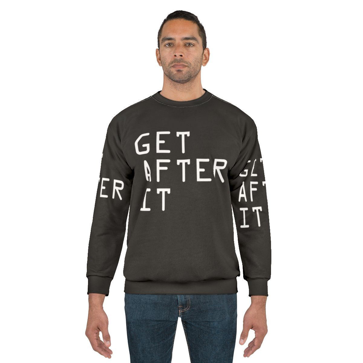 Motivational "Get After It" Sweatshirt
